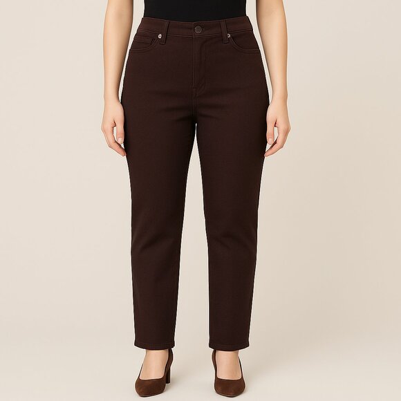 Gloria Vanderbilt Denim - NWT Brown Gloria Vanderbilt Amanda High Rise Tapered Jeans (w/stretch!) 8-Petite